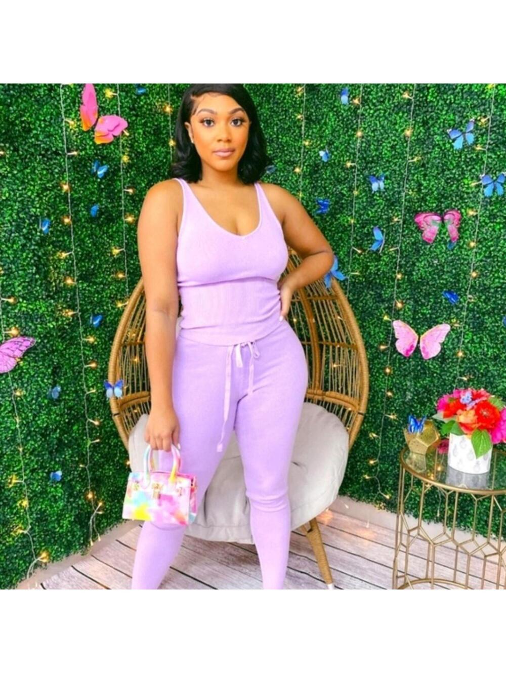 Lavender Dream Two-Piece Set